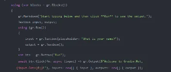 Gradio.Net：加速 .NET 的 Web 应用开发 图2
