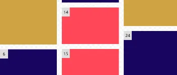 纯 CSS 使用 column 属性实现瀑布流布局 图3