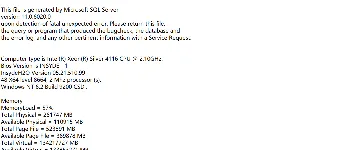 Oracle链接服务器导致SQL Server异常终止 图1