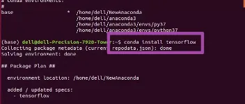 Ubuntu部署tensorflow（CPU/GPU）方法 图2