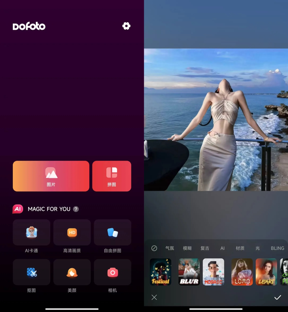 Dofoto，外网图片编辑神器
